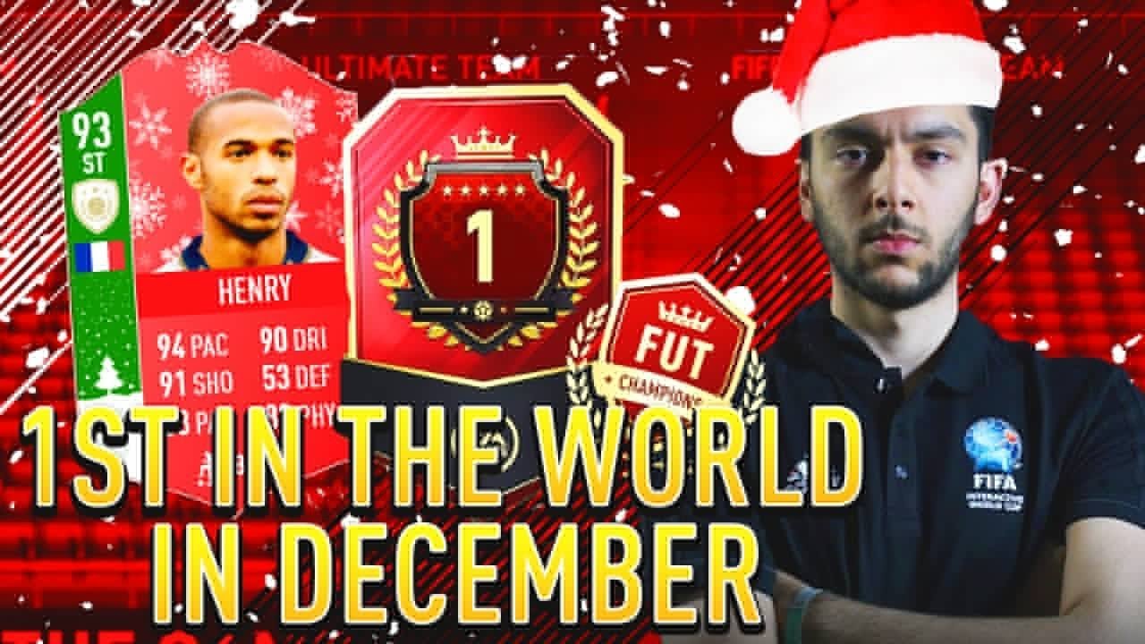 1st IN THE WORLD FUT Champions GAMEPLAY! HAPPY HOLIDAYS!!