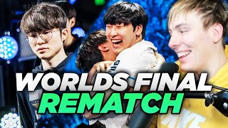 Ls Worlds Finals Rematch Zeka Vs Faker T1 Vs Hle