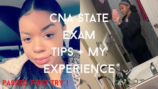 CNA state exam tips + my experience (passed first try)