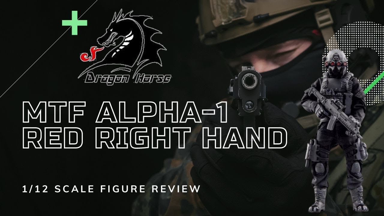 扭下公仔] Dragon Horse 1/12 DH-S001 SCP Foundation Series: MTF Alpha-1 ”Red  Right Hand”