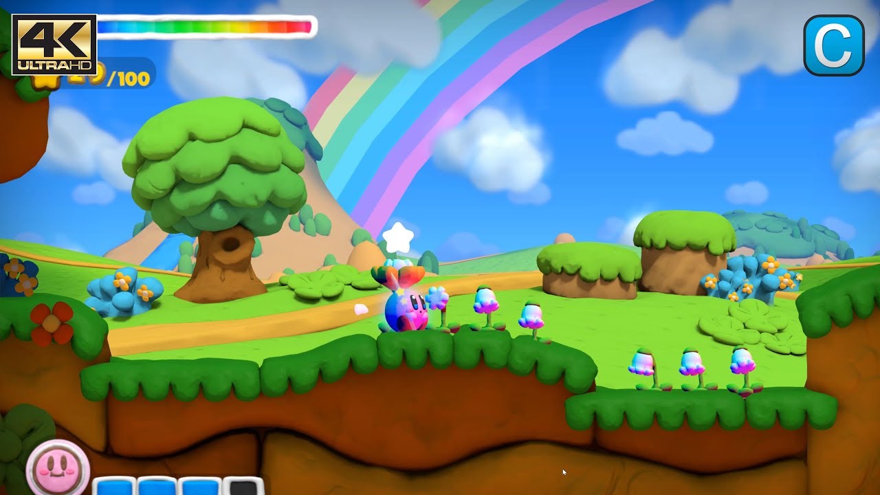 Cemu WiiU Emulator - Kirby and the Rainbow Curse Ingame / Gameplay 4K 2160p  (Cemu ) - YouTube