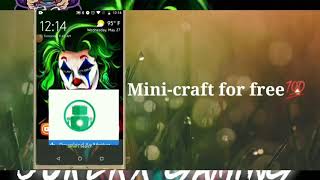 How to load minicraft game for free in your android Mobile screenshot 5