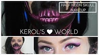 HALF NEON SKULL MAKE-UP | CZ/SK NYX FACE AWARDS 2018 ENTRY