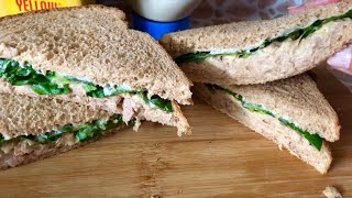 How to make tuna sandwich with Mayo, ساندويتش التونة سهل جدا
