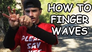 How To Wave With Your Fingers Finger Waves Dance Tutorial By Bagio