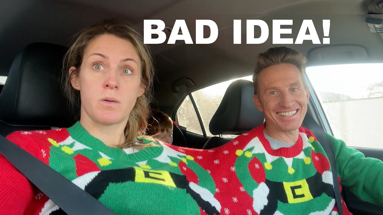 24 HOURS WEARING A TWO HEADED UGLY SWEATER YouTube