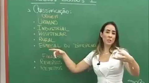 Como são classificados os resíduos?