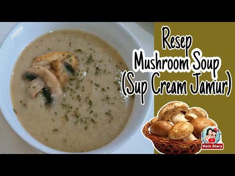 Video: Sup Jamur - Resep Langkah Demi Langkah Dengan Foto