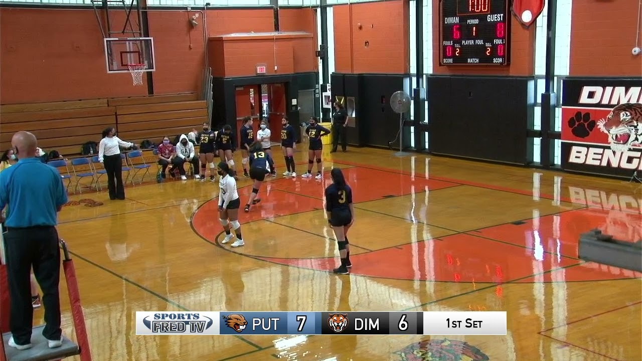 11.3.2021 – Girls Volleyball Playoff – D3 Preliminary Round – Diman vs. Putnam