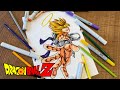 【ドラゴンボール】ゴジータを描いてみました‼️