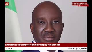 Excitement as work progresses on rural road project in Edo State