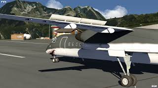 AEROFLY FS 4  [Dash 8/Q400 : Courchevel, France Airport]  Takeoff (2) screenshot 5