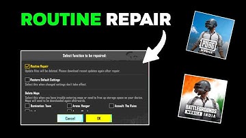 How to Repair BGMI 2025 | Fix BGMI Not Opening, Crashing & Loading Screen Problem😭BGMI Repair Option