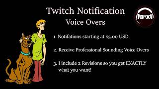 Voice Over Showcase 1 - Twitch Notifications - DuderdX