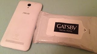 スマホのお手入れGatsbyのフェイスペーパーを使ってみた