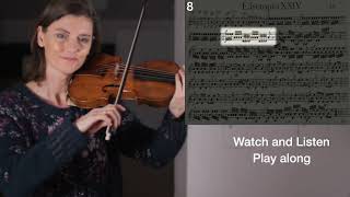 Baroque Bowing Technique Lesson: Geminiani Essempio XXIV