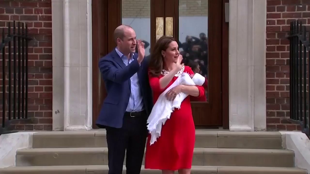 British royal baby name revealed: Prince Louis - YouTube