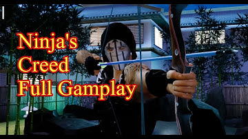 Ninja’s Creed 3D Shooting Gameplay Walkthrough (Android, iOS) - Full Gameplay | Mck Sharing