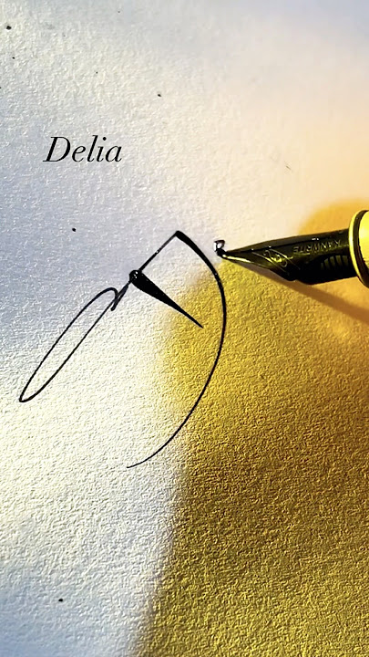 How to Sign Delia Name - Next ? #signature #shorts #short #viral #delia #satisfying #shortsfeed #fyp