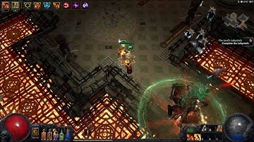 Path of Exile: PANIC! (first time facing merciless lab Izaro)