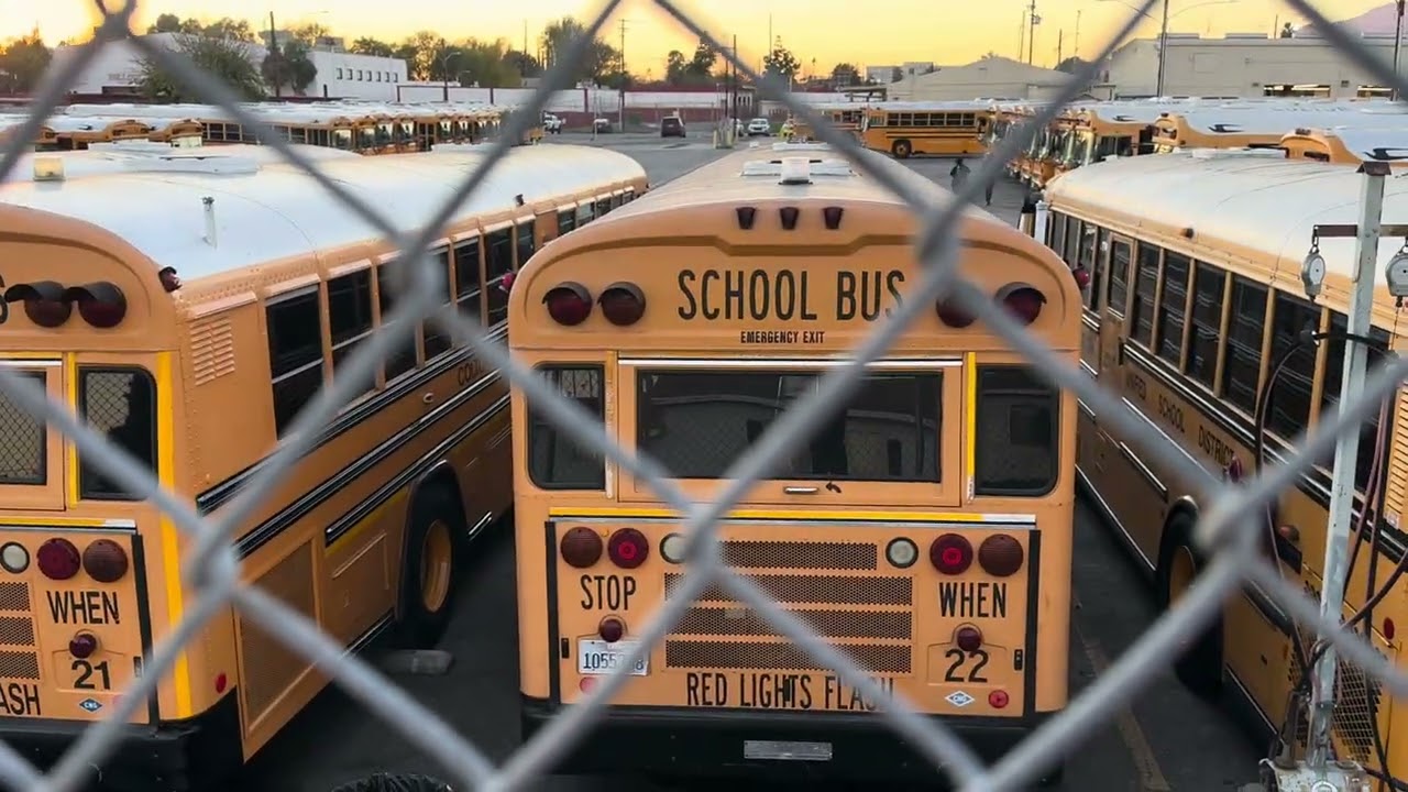 Bus 82 Bus 22 and Bus 21 in Colton 