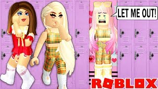 The Mean Girl Shoved Me In Her Locker Because We Wore The Same Outfit... Royale High Roblox Roleplay