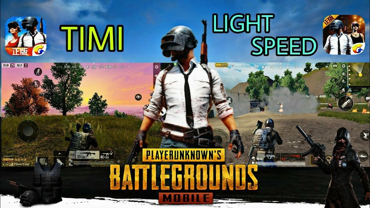 PUBG MOBILE TIMI VS LIGHTSPEED (Android)