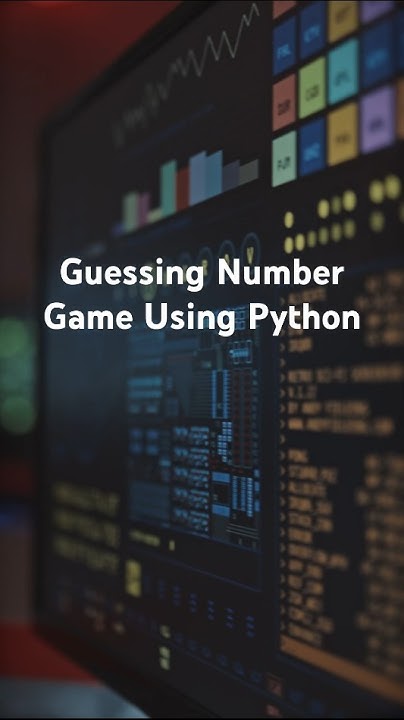 Guessing Number Game Using Python #python #shorts #coding #gaming # ...