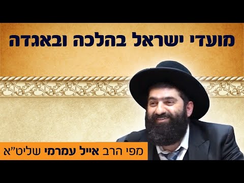 הרב אייל עמרמי, הלכות שבת ל באב תשפג