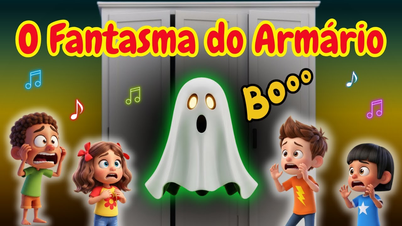 O Fantasma do Armário 👻🤣 – Música Infantil Engraçada