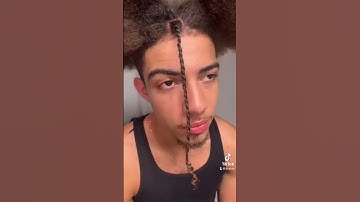 Doing two strand twist on my friends hair #hair #shorts #twostrandtwist #Knasds