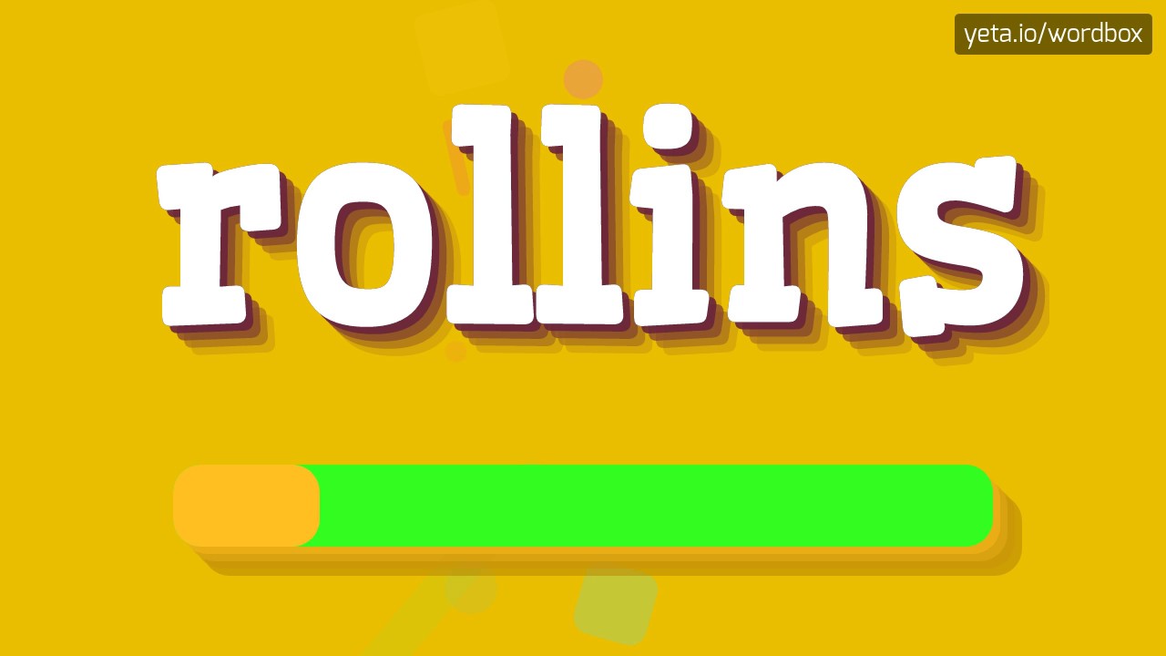 ROLLINS - How to say Rollins? - YouTube