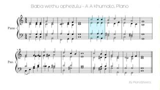 Baba wethu ophezulu - A A Khumalo [Piano Solo]