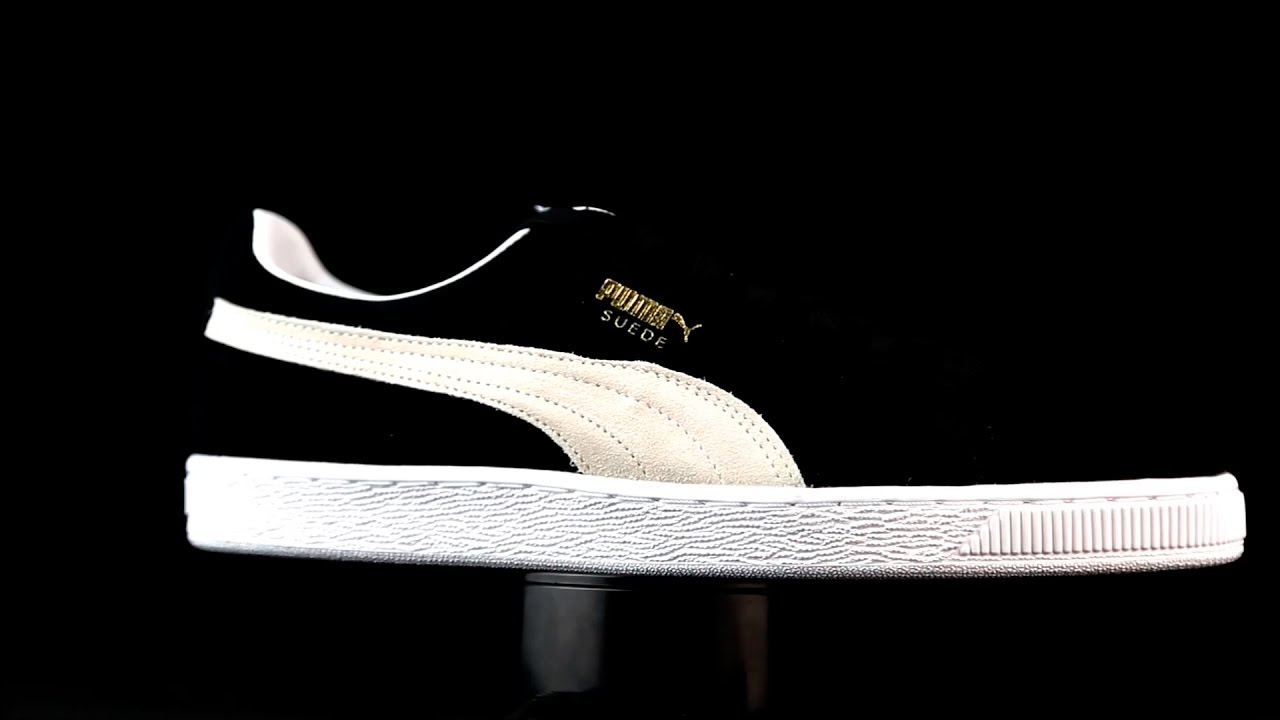 puma suede negro