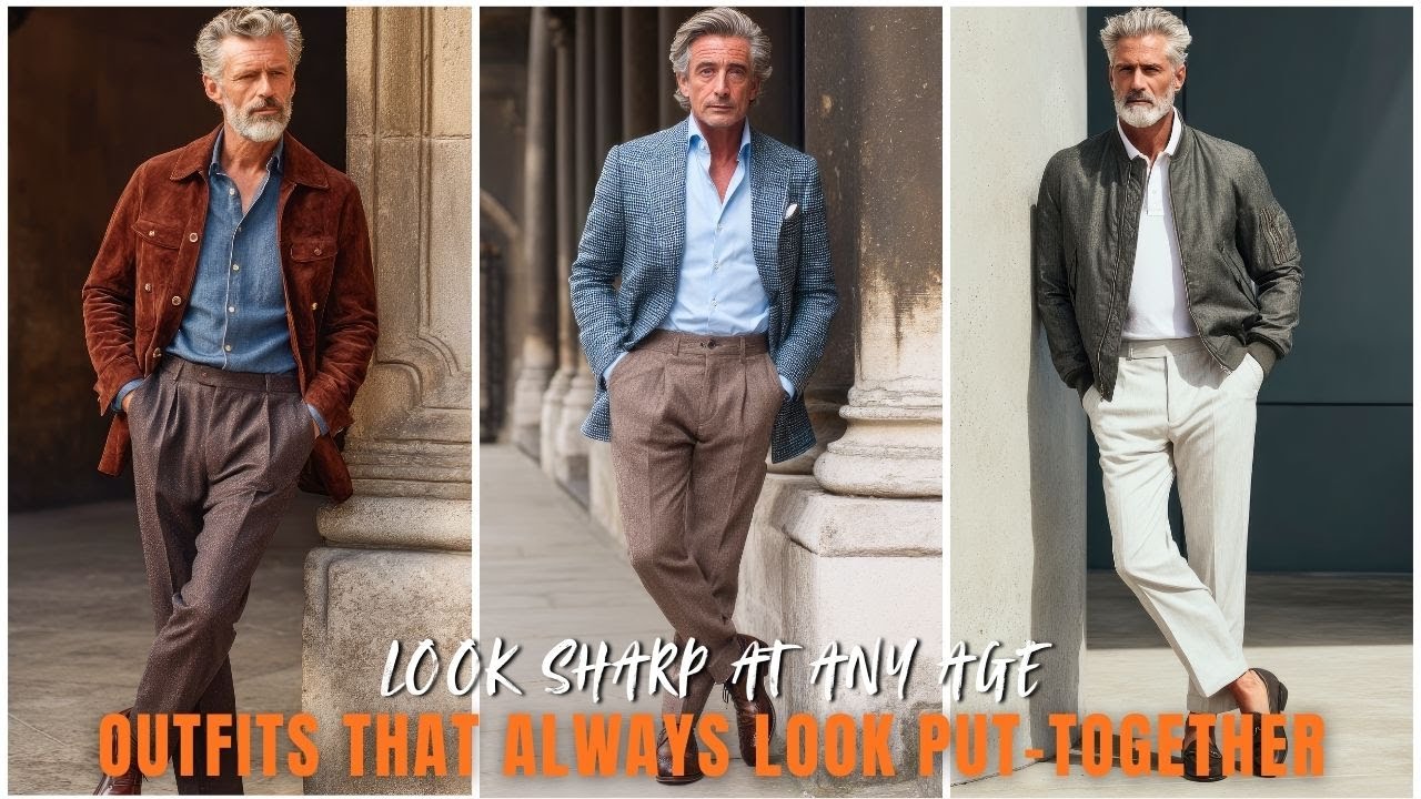 Одежда, которую носят мужчины старшего возраста, когда хотят выглядеть опрятно (20) - мужская мода