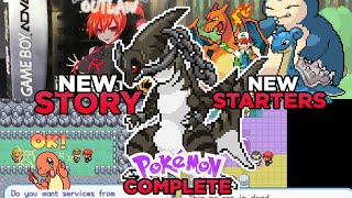COMPLETED Pokemon GBA Rom with New Story, New Starter Pokemon, New Events and More!