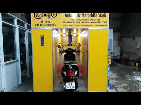 Video Hệ Thống RỬA XE MÁY TỰ ĐỘNG Nhanh Sạch Nhất | Tư vấn... - youtube