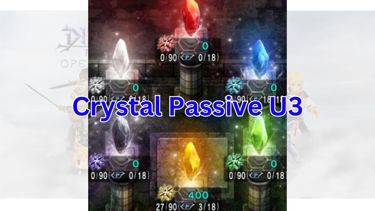 Crystal Passive U3 DFFOO