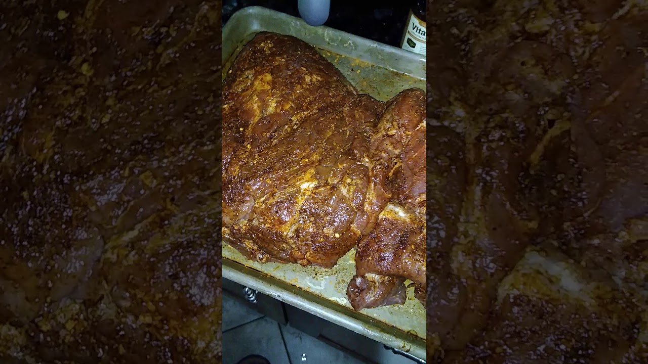 First Pork Butt on the Pitboss Pro 1100