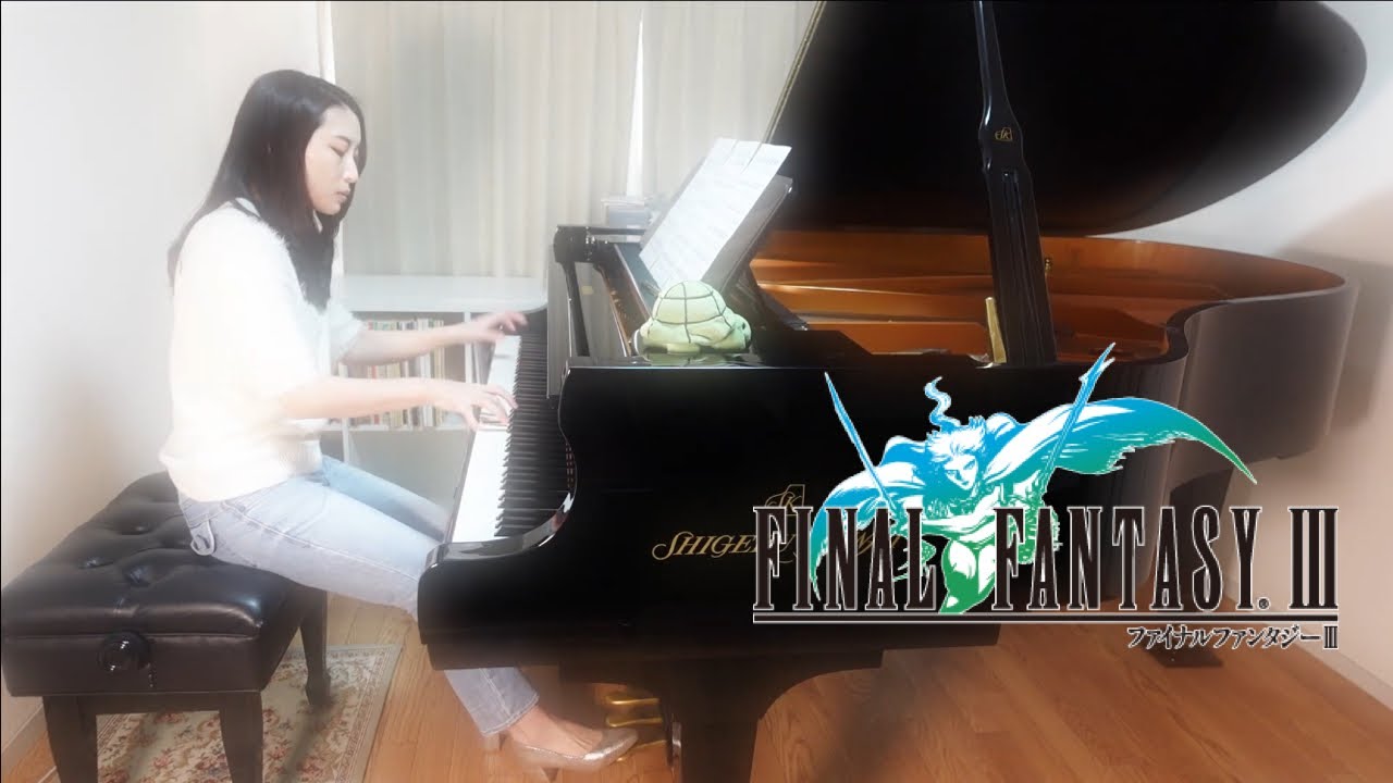 ピアノ 楽譜 ファイナルファンタジー 3 FF3】故郷の街ウル【ピアノアレンジ】- 楽譜付き - YouTube