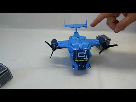 Самолет-перевозчик Кэри из Robocar Poli