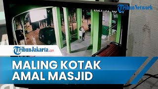 Pelaku Pencurian Kotak Amal Masjid di Koja Datang Bawa Mobil Pribadi agar Tak Dicurigai