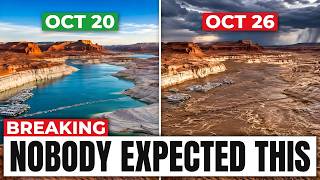 Shocking Images Of HISTORIC Flood SLAMMING Lake Powell - Biggest Rise Since 1964