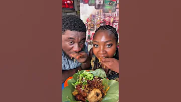 Nomadwilliams Took Me Out To Try Waakye And Shito For The First Time Nigerian Vlog 