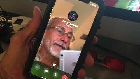 How to make a video call on facebook messenger on iPhone