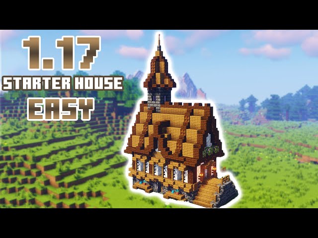 My 1.17 Minecraft Starter House!!! Check out my  Channel for the  block for block tutorial!!! #minecraft #minecrafthouses…