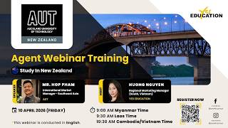 Auckland University of Technology (AUT) - Yes Education Agent Webinar Training