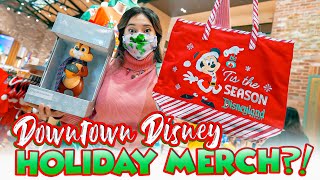 Holiday Merch at Downtown Disney Already?! Disney California Adventure Announcement and Blue Merch!