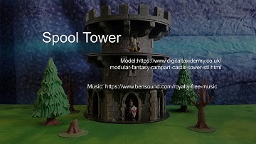 Mr Dan Prints a Spool Tower