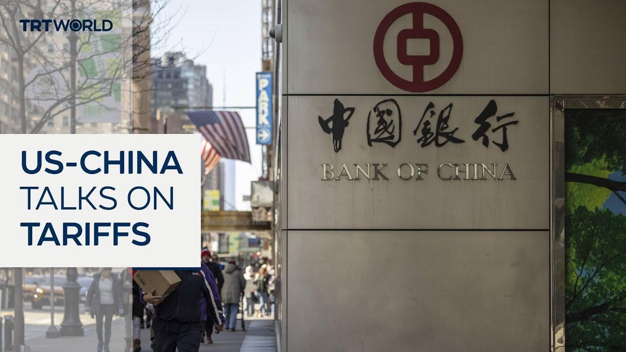 US and China in talks to end escalating tariff dispute - YouTube